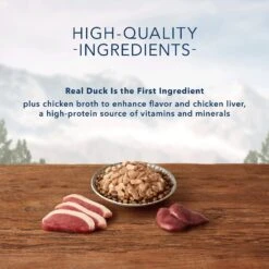 Blue Buffalo Wilderness Tasty Toppers Wild Cuts Tasty Duck Morsels In Savory Gravy Grain-Free Cat Food Topper -Almo nature Sales 84185 PT3. AC SS1800 V1646791119