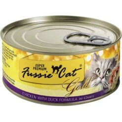 Fussie Cat Gold Chicken & Duck Formula In Gravy Grain-Free Wet Cat Food