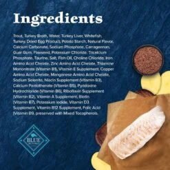 Blue Buffalo Wilderness Rocky Mountain Recipe Flaked Trout Feast Adult Grain-Free Canned Cat Food -Almo nature Sales 84214 PT4. AC SS1800 V1604367409