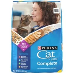 Purina Friskies Seafood & Chicken Pate Favorites Variety Pack Wet Cat Food, 5.5-oz Can, Case Of 40 & Cat Chow Complete With Chicken & Vitamins Dry Cat Food -Almo nature Sales 854310 PT5. AC SS1800 V1683743511