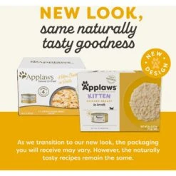 Applaws Chicken In Broth Limited Ingredient Wet Kitten Food, 2.47-oz Can, Case Of 6 8 Applaws Chicken In Broth Limited Ingredient Wet Kitten Food, 2.47-oz Can, Case Of 6 -Almo nature Sales 855646 PT1. AC SS1800 V1685464536