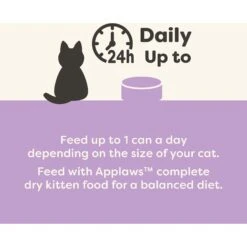 Applaws Chicken In Broth Limited Ingredient Wet Kitten Food, 2.47-oz Can, Case Of 6 11 Applaws Chicken In Broth Limited Ingredient Wet Kitten Food, 2.47-oz Can, Case Of 6 -Almo nature Sales 855646 PT4. AC SS1800 V1685490909