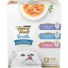 Fancy Feast Classic Collection Broths Variety Pack Complement Wet Cat Food