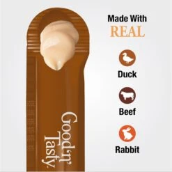 Good 'n' Tasty Mousse Squeezer Duck, Beef, Rabbit Lickable Cat Treats -Almo nature Sales 867534 PT3. AC SS1800 V1691514582