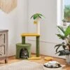 Yaheetech 37-in Coconut Palm Cat Tree, Small, Green & Yellow 2 Yaheetech 37-in Coconut Palm Cat Tree, Small, Green & Yellow -Almo nature Sales 871710 MAIN. AC SS1800 V1686244501