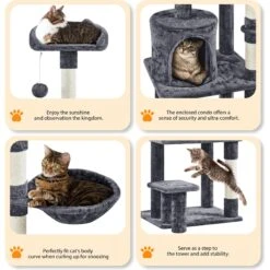 Yaheetech 57-in Cat Tree For Indoor Cats -Almo nature Sales 871742 PT5. AC SS1800 V1686246271