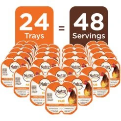 Nutro Perfect Portions Grain-Free Chicken Pate Recipe Adult Wet Cat Food Trays -Almo nature Sales 87480 PT3. AC SS1800 V1702678800