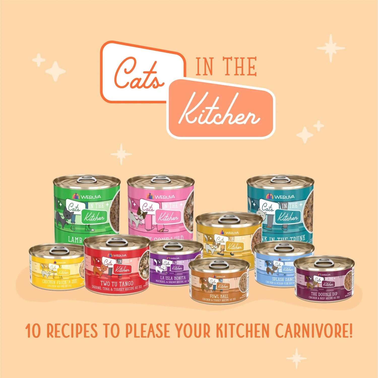 Weruva Cats In The Kitchen Word From The Bird! Variety Pack Grain-Free Wet Cat Food, 3.2-oz Can, Case Of 12 8 Weruva Cats In The Kitchen Word From The Bird! Variety Pack Grain-Free Wet Cat Food, 3.2-oz Can, Case Of 12 - Image 6