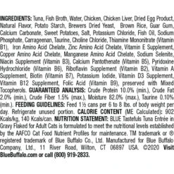 Blue Buffalo Tastefuls Natural Flaked Tuna Entree In Gravy Wet Cat Food, 5.5-oz Can, Case Of 12 11 Blue Buffalo Tastefuls Natural Flaked Tuna Entree In Gravy Wet Cat Food, 5.5-oz Can, Case Of 12 -Almo nature Sales 879198 PT1. AC SS1800 V1687358056