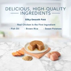 Blue Buffalo Tastefuls Natural Kitten Pate Chicken Entree Wet Cat Food Multi-Pack, 3-oz Can, Case Of 6 11 Blue Buffalo Tastefuls Natural Kitten Pate Chicken Entree Wet Cat Food Multi-Pack, 3-oz Can, Case Of 6 -Almo nature Sales 879486 PT3. AC SS1800 V1694720168