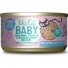 Tiki Cat Baby Chicken, Tuna, & Chicken Liver Shreds Grain-Free Wet Cat Food, 2.4-oz Can, Case Of 12 -Almo nature Sales 883654 MAIN. AC SS1800 V1690558429