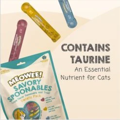 Meowee! Savory Spoonables Triple Flavor Variety Pack Lickable Cat Treat -Almo nature Sales 885918 PT6. AC SS1800 V1689955403