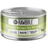 BIXBI Rawbble Chicken Pate Wet Food For Kittens, 2.75-oz Can, Case Of 24