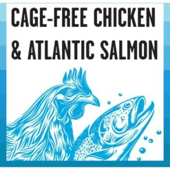BIXBI Rawbble Chicken & Salmon Shreds In Broth Wet Food For Cats, 2.75-oz Can, Case Of 24 -Almo nature Sales 895342 PT2. AC SS1800 V1689010999