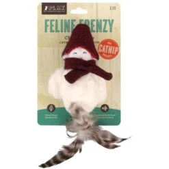 P.L.A.Y. Pet Lifestyle And You Feline Frenzy Chirpy Birdie Plush Squeaky Cat Toy