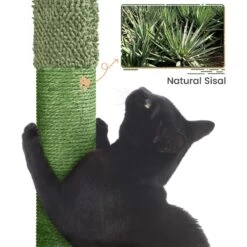 Yaheetech Cactus 42-in Plush Cat Tree -Almo nature Sales 899510 PT6. AC SS1800 V1687964380