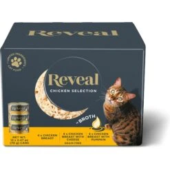 Reveal Natural Grain-Free Variety Fish & Chicken In Broth Flavored Wet Cat Food & Reveal Natural Grain-Free Variety Of Chicken In Broth Flavored Wet Cat Food -Almo nature Sales 906790 PT5. AC SS1800 V1687963957