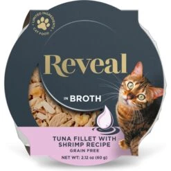 Reveal Natural Grain-Free Tuna With Shrimp In Broth Flavored Wet Cat Food, 2.12-oz Pot, Case Of 18 & Reveal Natural Grain-Free Sardine With Mackerel In Broth Flavored Wet Cat Food, 2.12-oz Pot, Case Of 18 12 Reveal Natural Grain-Free Tuna With Shrimp In Broth Flavored Wet Cat Food, 2.12-oz Pot, Case Of 18 & Reveal Natural Grain-Free Sardine With Mackerel In Broth Flavored Wet Cat Food, 2.12-oz Pot, Case Of 18 -Almo nature Sales 906846 PT1. AC SS1800 V1687963902