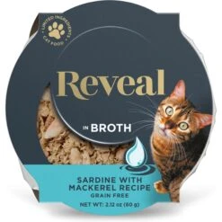 Reveal Natural Grain-Free Tuna With Shrimp In Broth Flavored Wet Cat Food, 2.12-oz Pot, Case Of 18 & Reveal Natural Grain-Free Sardine With Mackerel In Broth Flavored Wet Cat Food, 2.12-oz Pot, Case Of 18 16 Reveal Natural Grain-Free Tuna With Shrimp In Broth Flavored Wet Cat Food, 2.12-oz Pot, Case Of 18 & Reveal Natural Grain-Free Sardine With Mackerel In Broth Flavored Wet Cat Food, 2.12-oz Pot, Case Of 18 -Almo nature Sales 906846 PT5. AC SS1800 V1687963904