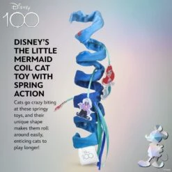 Disney / Pixar DISNEY PIXAR The Little Mermaid Ariel, Flounder & Sebastian Activity Coil Cat Toy, Multicolor -Almo nature Sales 907846 PT2. AC SS1800 V1699022168