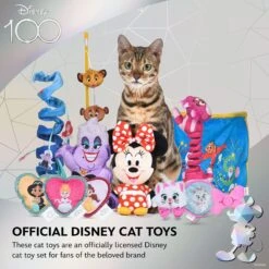 Disney / Pixar DISNEY PIXAR The Little Mermaid Ariel, Flounder & Sebastian Activity Coil Cat Toy, Multicolor -Almo nature Sales 907846 PT6. AC SS1800 V1699022102