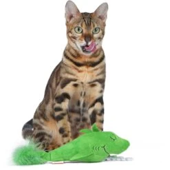 Dr. Seuss Two Fish Catnip Kicker Cat Toy, Multicolor -Almo nature Sales 907894 PT3. AC SS1800 V1697040772