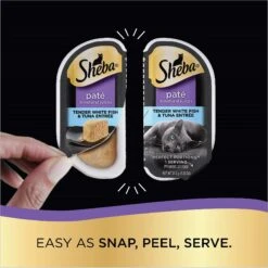 Sheba Perfect Portions Grain-Free Seafood Entrees Pate Variety Pack Adult Wet Cat Food Trays -Almo nature Sales 91473 PT3. AC SS1800 V1626819118