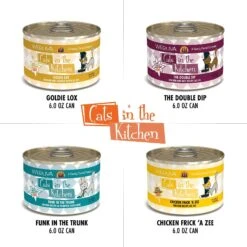 Weruva Cats In The Kitchen Goldie Lox & The 3 Fares Variety Pack Grain-Free Canned Cat Food 12 Weruva Cats In The Kitchen Goldie Lox & The 3 Fares Variety Pack Grain-Free Canned Cat Food -Almo nature Sales 92904 PT4. AC SS1800 V1600024261