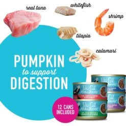 Tiki Cat Aloha Friends Variety Pack Grain-Free Wet Cat Food & Tiki Cat Grill Variety Pack Grain-Free Canned Cat Food -Almo nature Sales 933726 PT3. AC SS1800 V1703799068