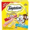 Temptations Creamy Puree Variety Pack Lickable Cat Treats, 12-g Pouch, Pack Of 48 -Almo nature Sales 938078 MAIN. AC SS1800 V1691768036