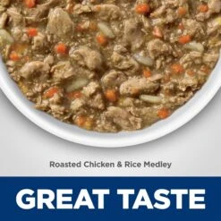 Hill's Science Diet Adult Healthy Cuisine Roasted Chicken & Rice Medley Canned Cat Food -Almo nature Sales 94014 PT2. AC SS1800 V1598143588