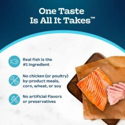 Blue Buffalo Tastefuls Savory Singles Salmon & Tuna Entree Variety Pack Adult Cuts In Gravy Wet Cat Food, 2.6-oz Twin Pack, Case Of 12 -Almo nature Sales 954238 PT5. AC SS1800 V1695052020