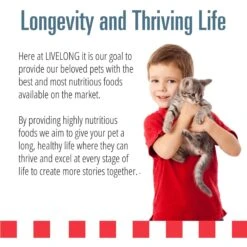 Livelong Healthy & Strong Yummy Seafood Wet Cat Food, 5.5-oz Can, 24 Count 12 Livelong Healthy & Strong Yummy Seafood Wet Cat Food, 5.5-oz Can, 24 Count -Almo nature Sales 964174 PT4. AC SS1800 V1697117316