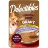 Hartz Delectables Gravy Non Seafood Chicken & Turkey Lickable Cat Treats, 1.4-oz Pouch, 1 Count -Almo nature Sales 965422 MAIN. AC SS1800 V1695933091