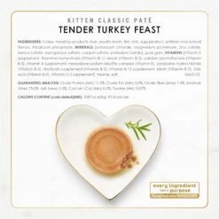 Fancy Feast Kitten Classic Pate Collection Turkey & Whitefish Variety Pack Grain-Free Wet Cat Food, 3-oz Can, Case Of 12 -Almo nature Sales 966654 PT5. AC SS1800 V1696349034