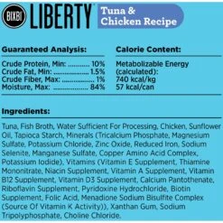 BIXBI LIBERTY Chicken, Salmon & Tuna Recipe Grain-Free Wet Cat Food, 2.75-oz Can, Case Of 12 -Almo nature Sales 972526 PT5. AC SS1800 V1698683541