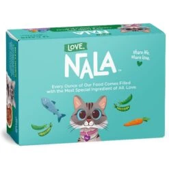 Love, Nala Tuna Flaked With Carrot & Green Pea Recipe In Broth Adult Grain-Free Wet Cat Food, 2.8-oz Can, Case Of 12 -Almo nature Sales 974838 PT1. AC SS1800 V1698935129