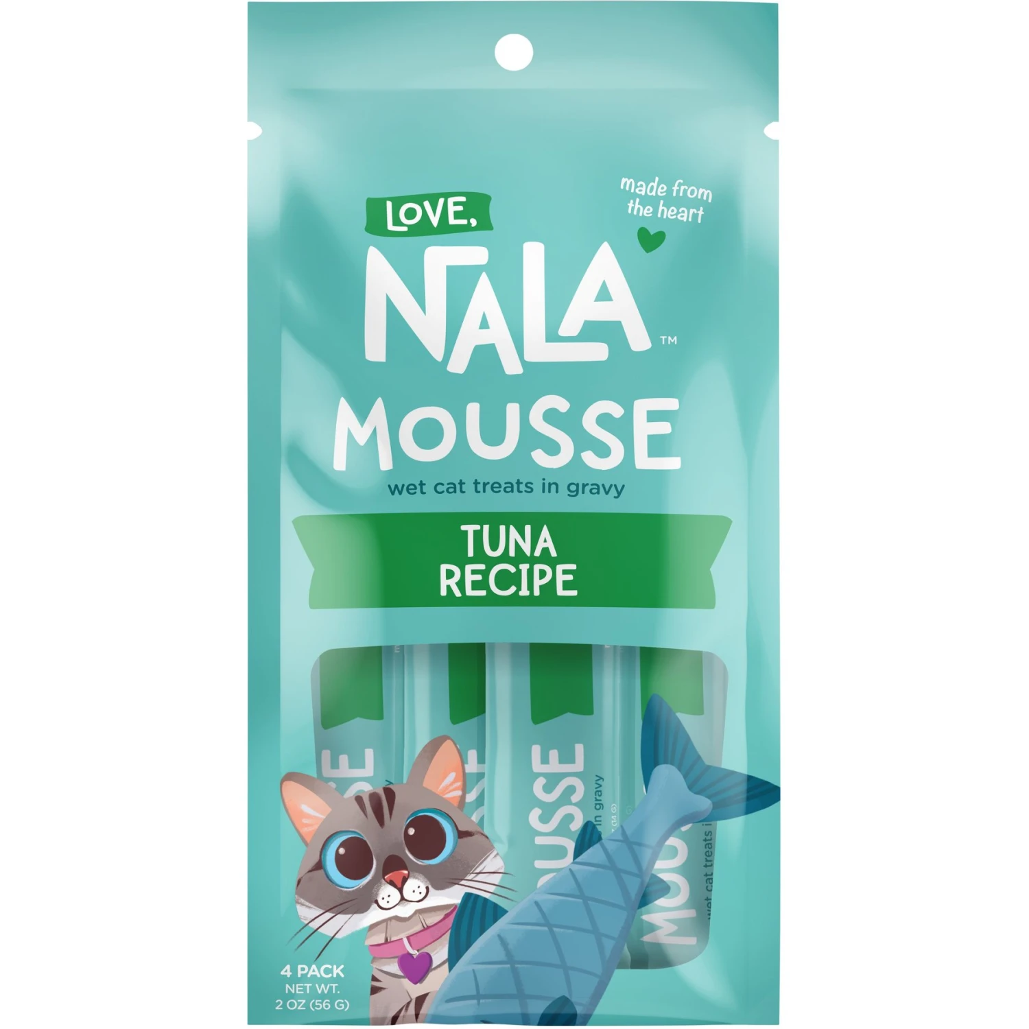 Love, Nala Tuna Recipe Mousse Cat Treats, 0.5-oz Tube, Case Of 4 3 Love, Nala Tuna Recipe Mousse Cat Treats, 0.5-oz Tube, Case Of 4