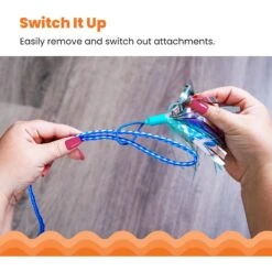 Catstages Tail Teaser Air Prey Play Wand Cat Toy, Blue -Almo nature Sales 976214 PT6. AC SS1800 V1696615465