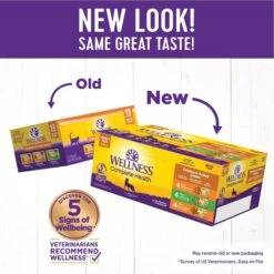 Wellness Complete Health Chicken & Turkey Lovers Gravies & Minced Variety Pack Grain-Free Wet Cat Food, 3-oz Can, Case Of 12 -Almo nature Sales 984662 PT1. AC SS1800 V1699642705