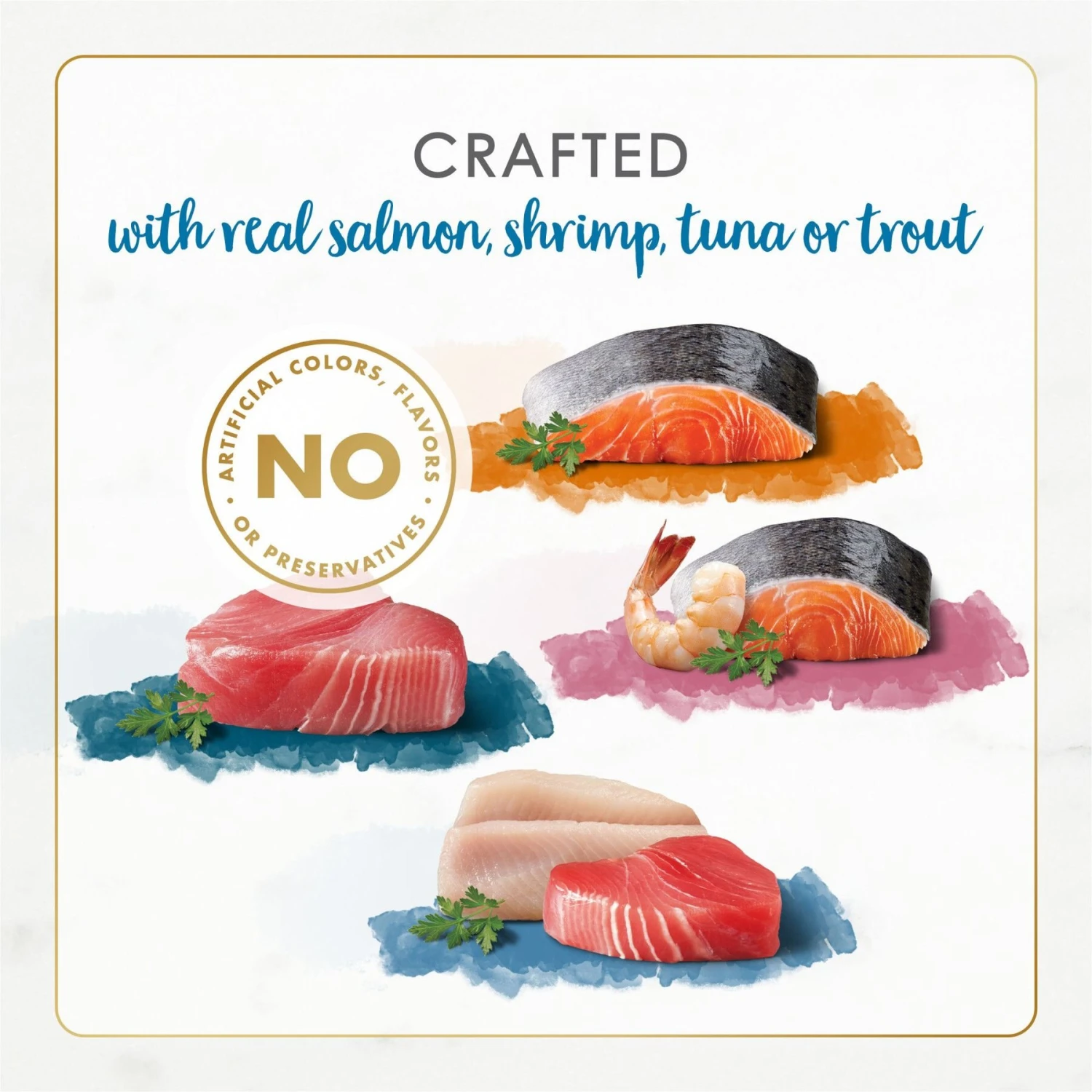 Fancy Feast Gourmet Naturals Seafood Variety Pack Canned Cat Food & Fancy Feast Gourmet Naturals Poultry & Beef Variety Pack Canned Cat Food 7 Fancy Feast Gourmet Naturals Seafood Variety Pack Canned Cat Food & Fancy Feast Gourmet Naturals Poultry & Beef Variety Pack Canned Cat Food - Image 5