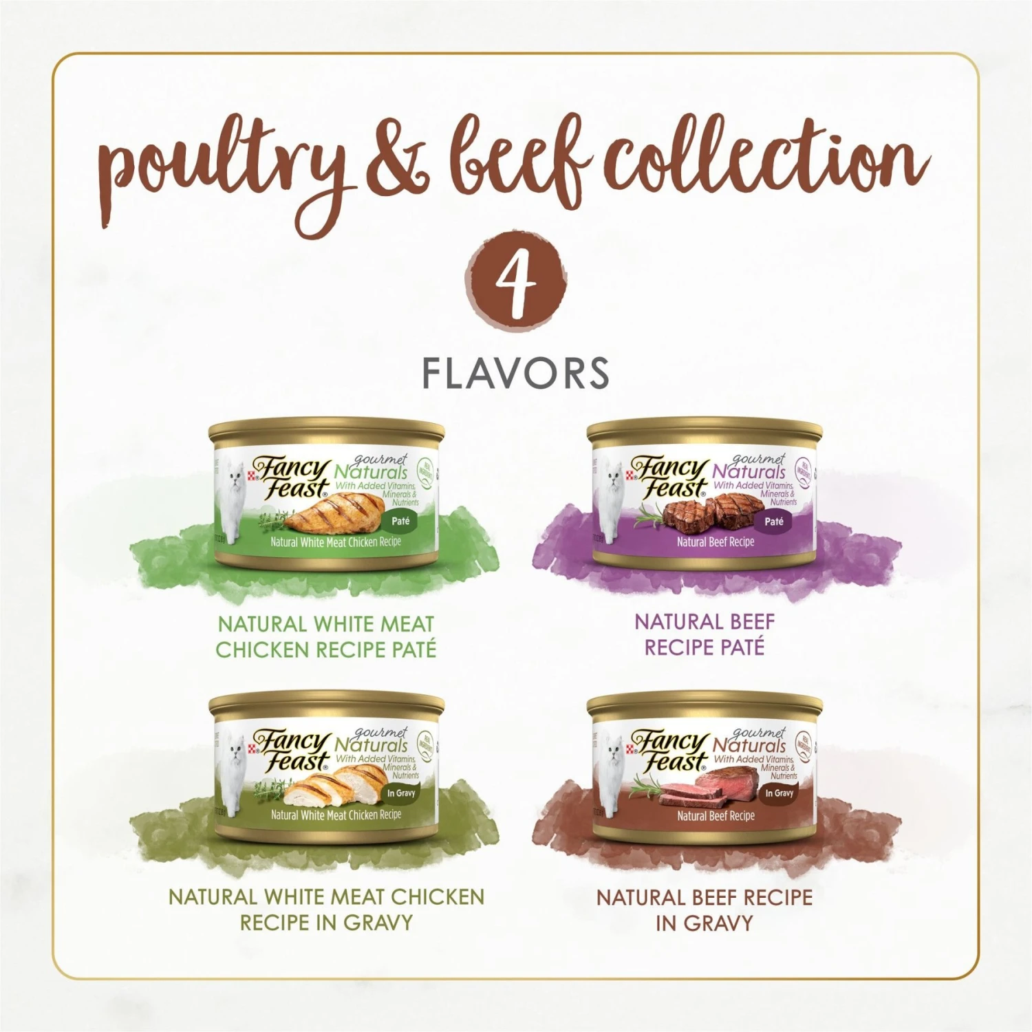 Fancy Feast Gourmet Naturals Seafood Variety Pack Canned Cat Food & Fancy Feast Gourmet Naturals Poultry & Beef Variety Pack Canned Cat Food 9 Fancy Feast Gourmet Naturals Seafood Variety Pack Canned Cat Food & Fancy Feast Gourmet Naturals Poultry & Beef Variety Pack Canned Cat Food - Image 7