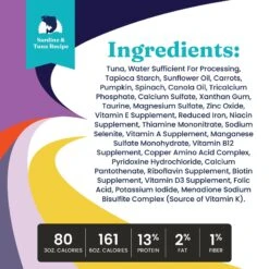 Solid Gold Five Oceans Shreds With Real Tuna Recipe In Gravy Grain-Free Canned Cat Food -Almo nature Sales 99172 PT3. AC SS1800 V1543523881
