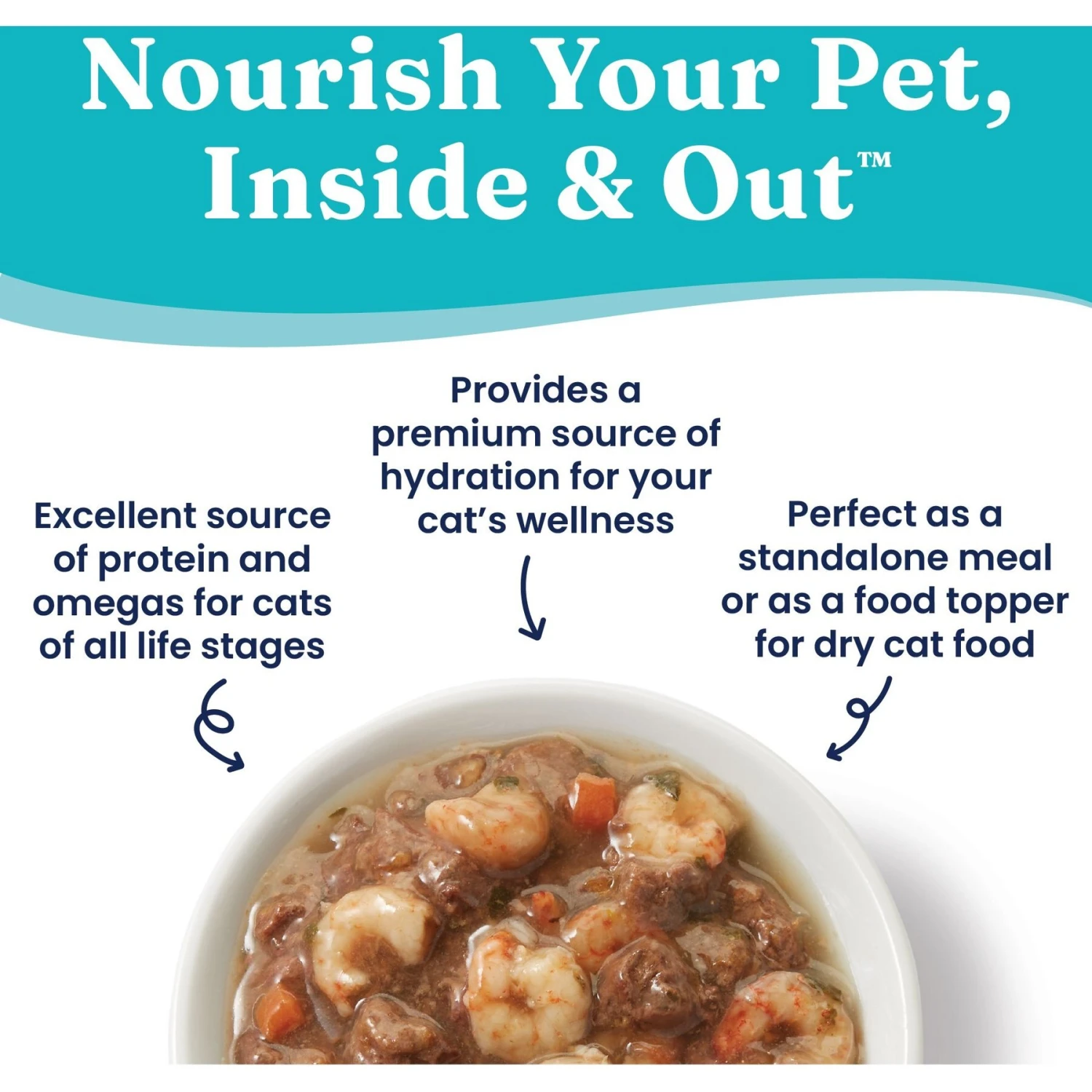 Solid Gold Five Oceans Shrimp & Tuna Recipe In Gravy Grain-Free Canned Cat Food 4 Solid Gold Five Oceans Shrimp & Tuna Recipe In Gravy Grain-Free Canned Cat Food - Image 2