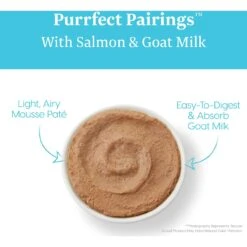 Solid Gold Purrfect Pairings Savory Mousse With Salmon & Goat Milk Grain-Free Cat Food Cups, 2.75-oz, Case Of 6 -Almo nature Sales 99378 PT1. AC SS1800 V1543527773
