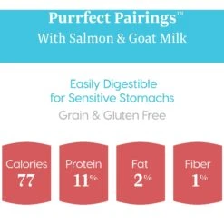 Solid Gold Purrfect Pairings Savory Mousse With Salmon & Goat Milk Grain-Free Cat Food Cups, 2.75-oz, Case Of 6 -Almo nature Sales 99378 PT2. AC SS1800 V1543527774