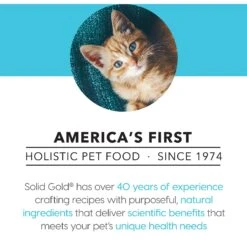 Solid Gold Purrfect Pairings Savory Mousse With Salmon & Goat Milk Grain-Free Cat Food Cups, 2.75-oz, Case Of 6 -Almo nature Sales 99378 PT4. AC SS1800 V1543527777