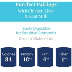 Solid Gold Purrfect Pairings Savory Mousse With Chicken Liver & Goat Milk Grain-Free Cat Food Cups -Almo nature Sales 99382 PT2. AC SS1800 V1543527739